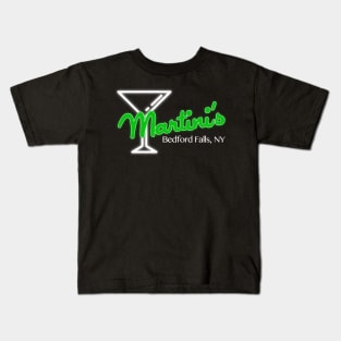 Martini's Bar Kids T-Shirt